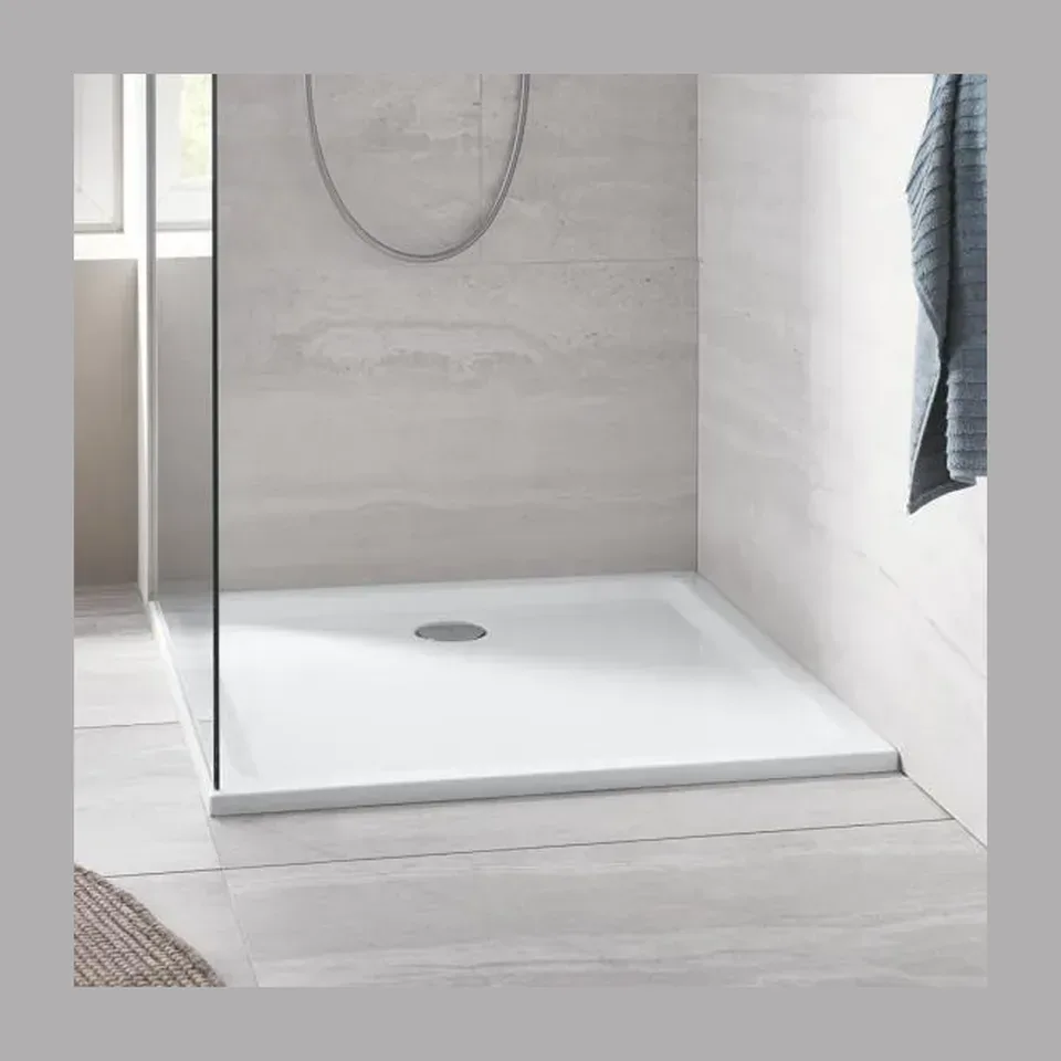 Tuš kada Hüppe Purano bela mat 90x80 cm