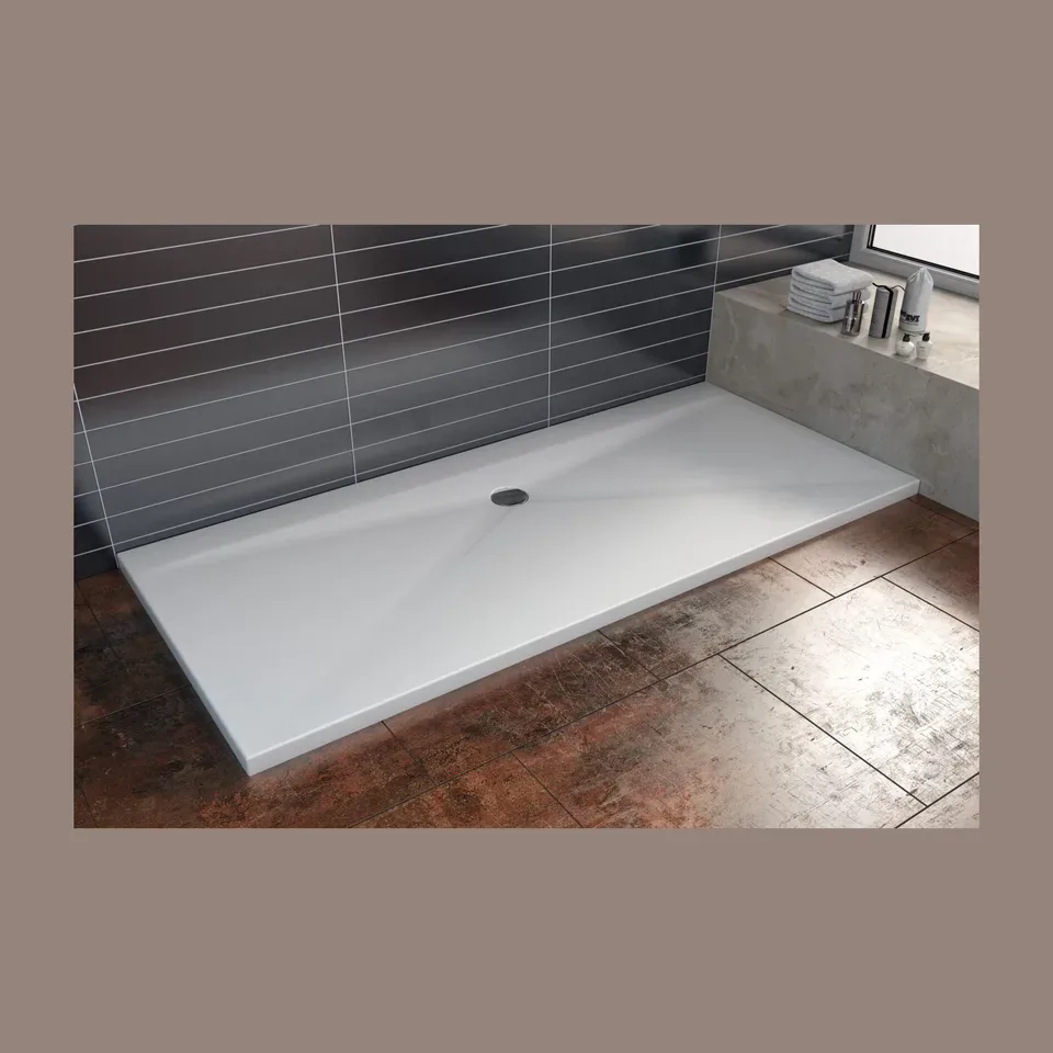 Tuš kada Kolpa San Re-Walk bela 180x80 cm