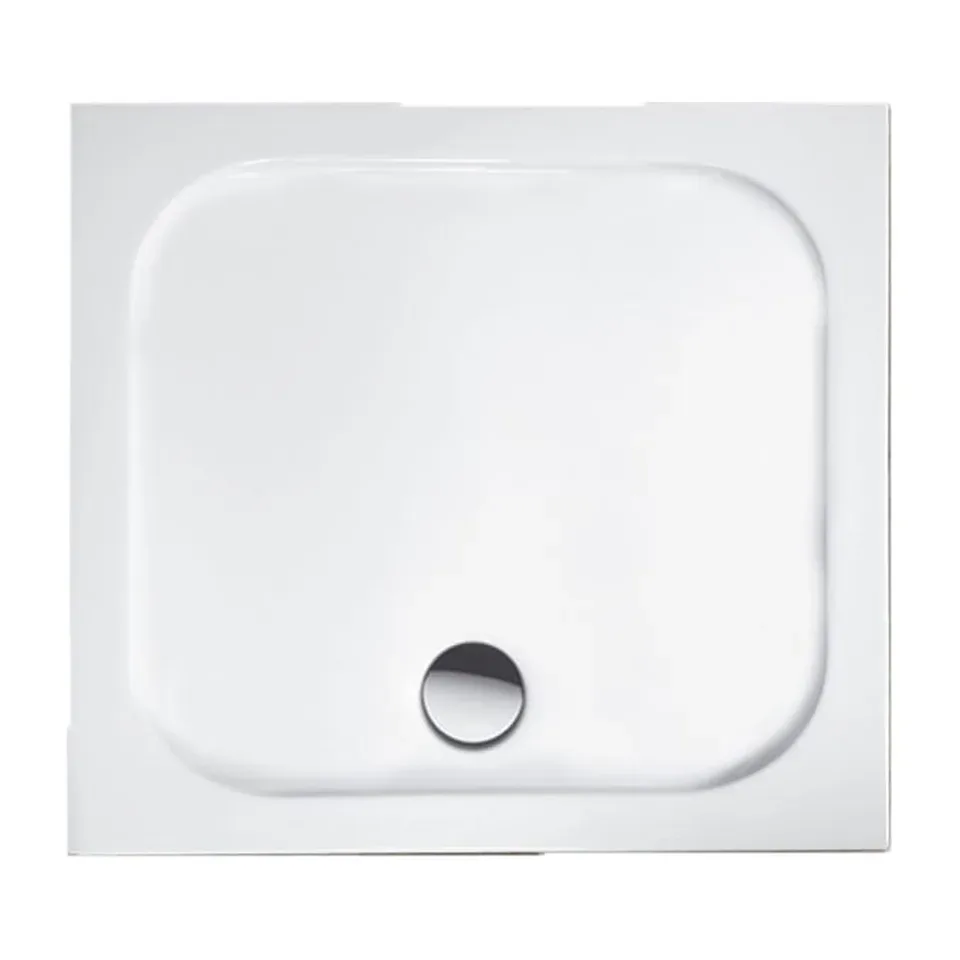 Tuš kada Polyagram Jupiter bela 90x90 cm komplet