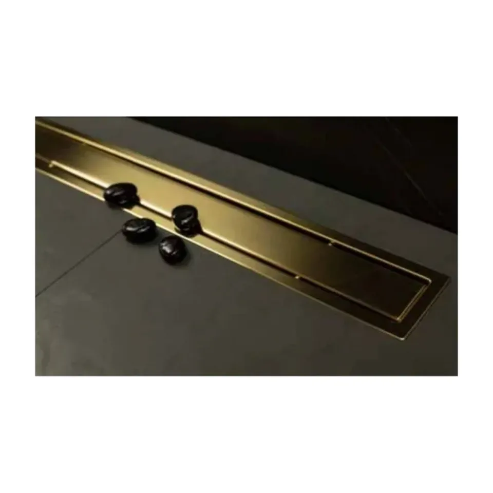 Tuš kanalica Peštan Confluo Premium Line zlato 750 mm
