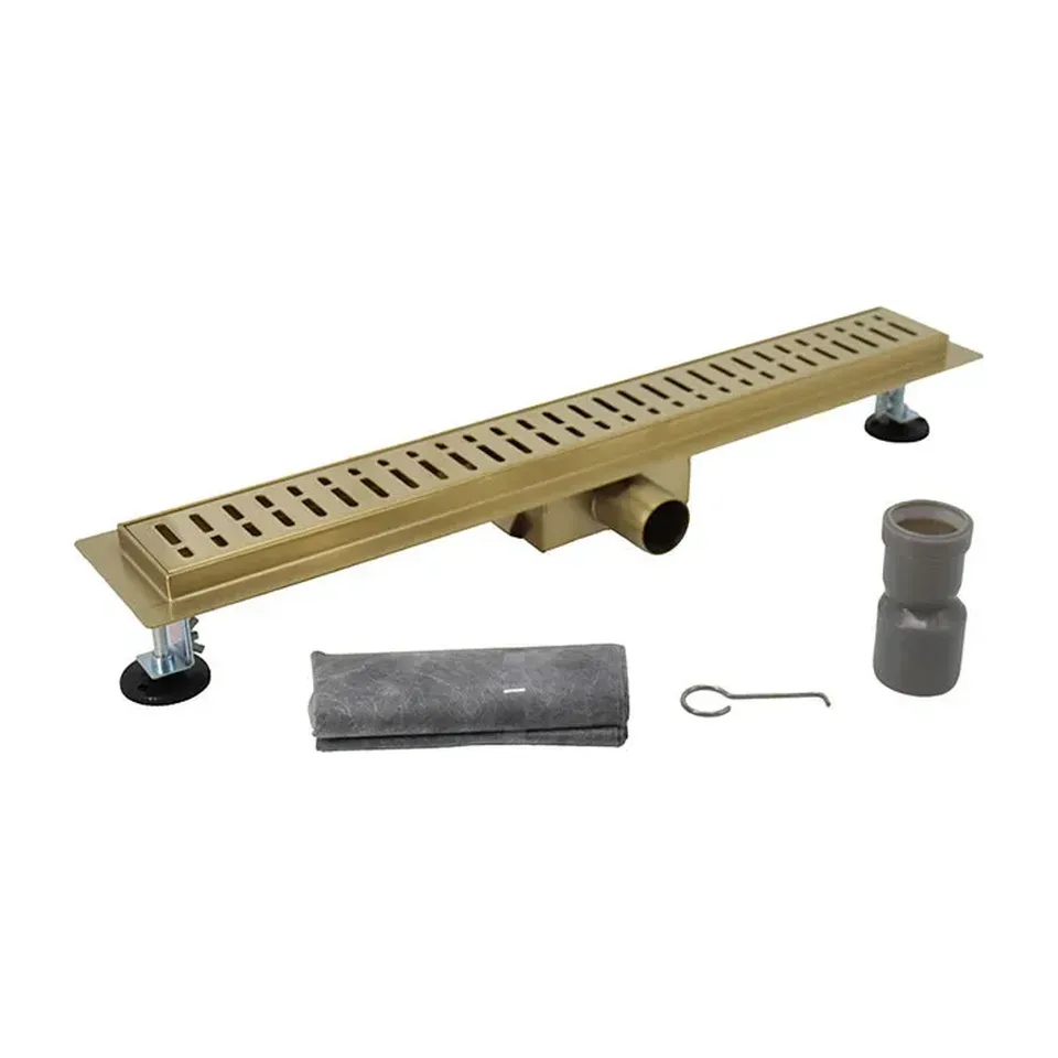 Tuš kanalica Profil M Wave zlatna 600 mm