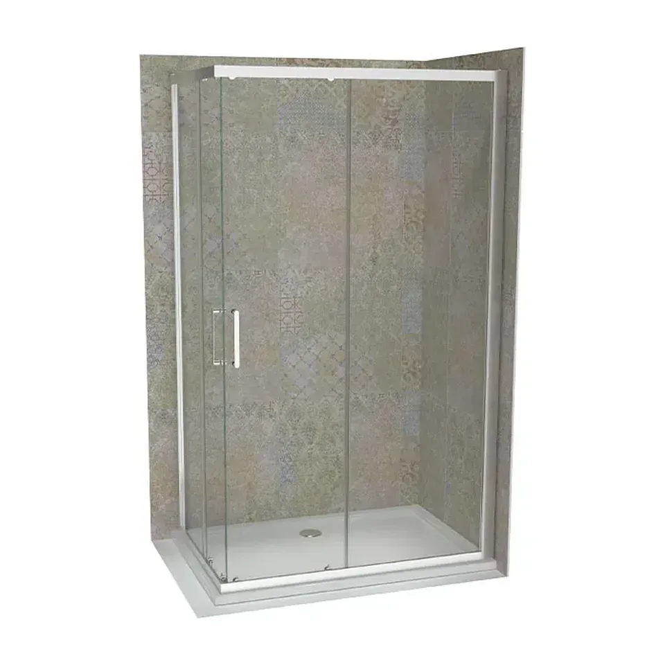 Tuš paravan Copen Atlas Pro hrom 130x195 cm