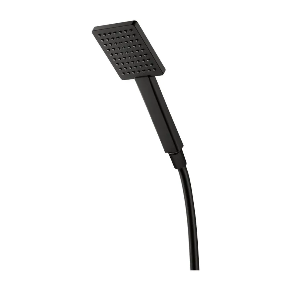 Tuš ručica Herz SQ Black crna a300B