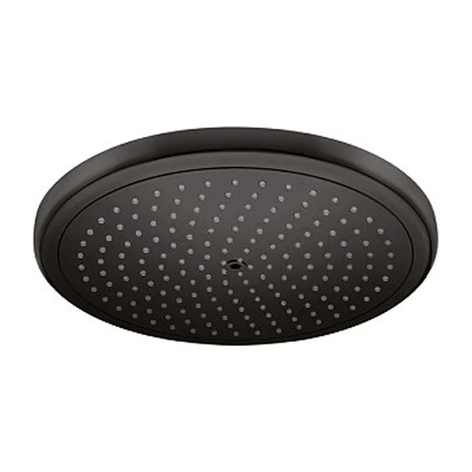 Tuš ruža Hansgrohe Croma 280 1jet 670 crni mat fi 280 mm