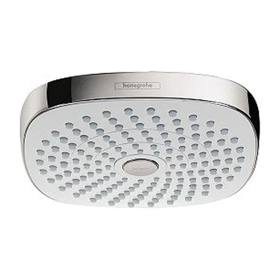 Tuš ruža Hansgrohe Croma Select E 180 bela / hrom 2 jet