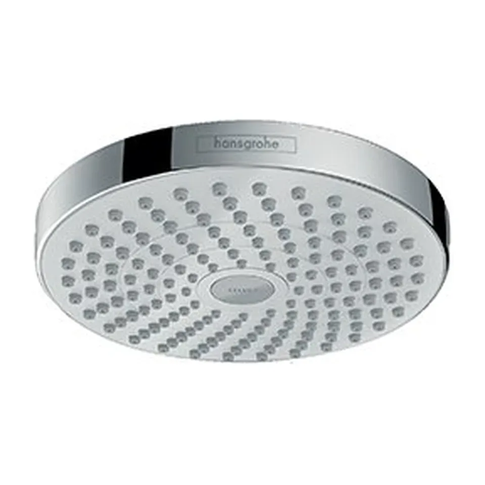 Tuš ruža Hansgrohe Croma Select S 180 2jet 400 bela / hrom 180 mm