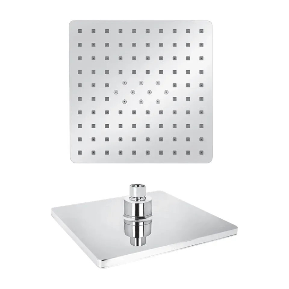 Tuš ruža Rosan Quadro hrom 210x210 mm
