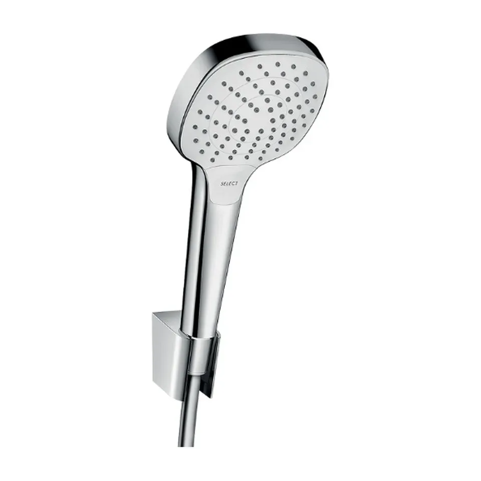 Tuš set Hansgrohe Croma Select E bela 3F / 125 cm