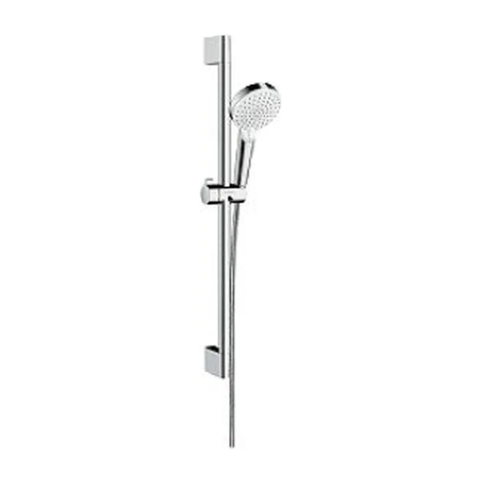 Tuš set Hansgrohe Crometta Vario 400 hrom / bela 65 cm