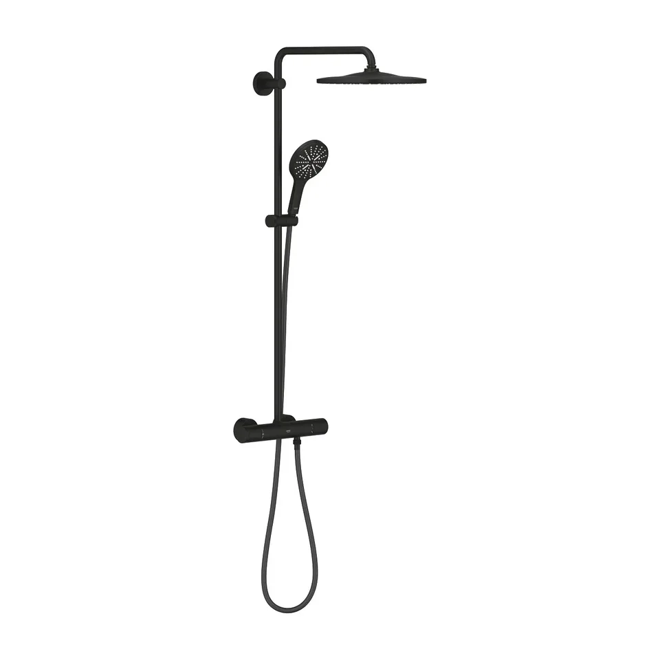 Tuš sistem Grohe Rainshower SmartActive 310 KF0 crna termostatski