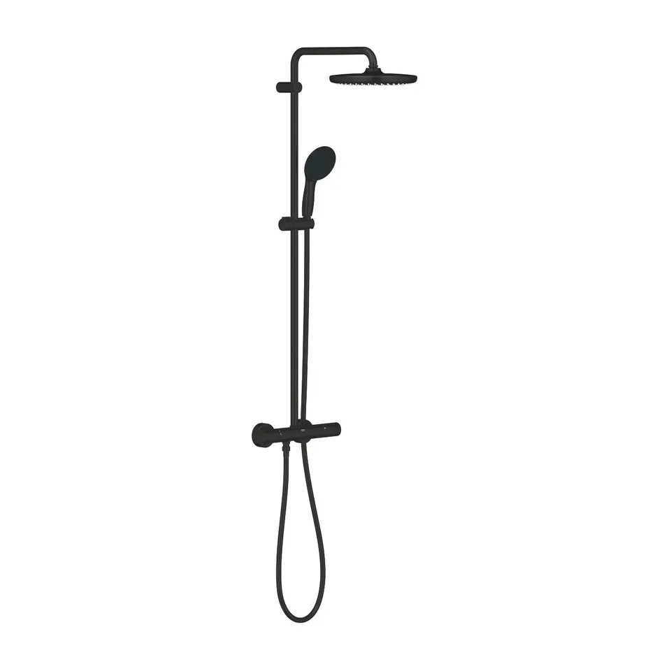 Tuš sistem Grohe Tempesta 250 243 crna termostatski
