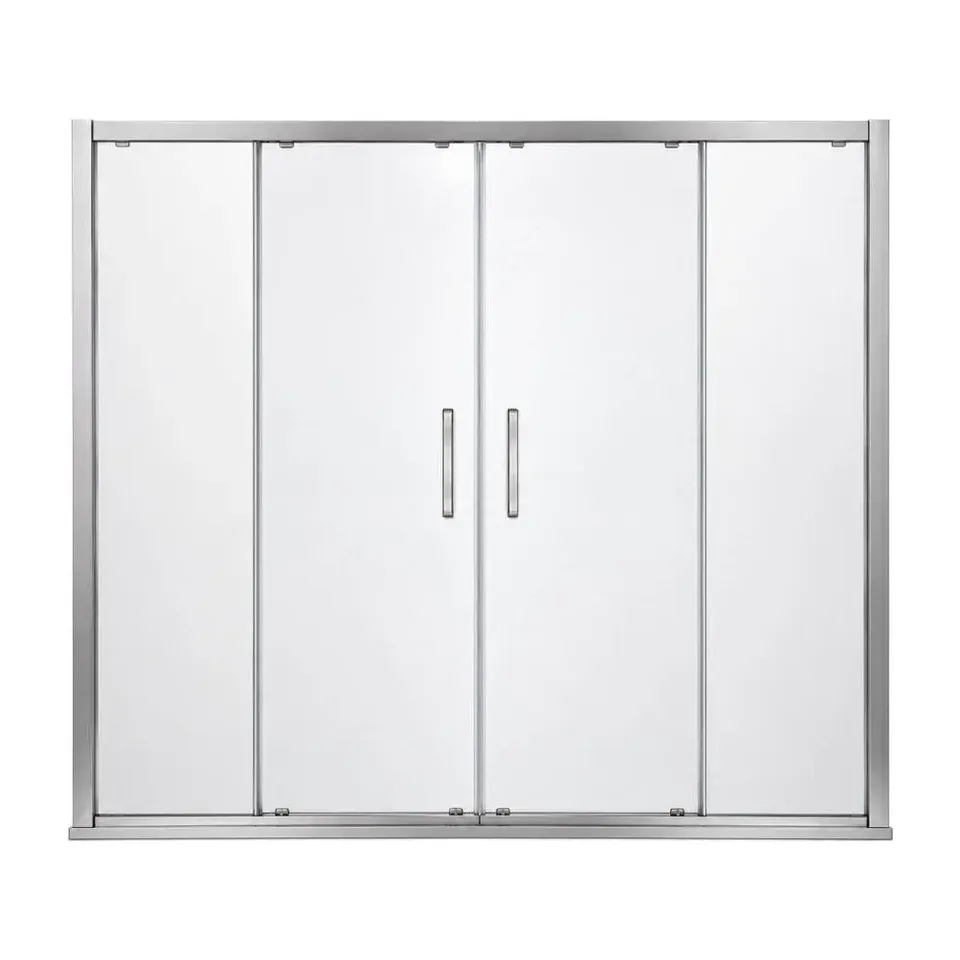 Tuš vrata Copen Opal hrom dupla 150x195 cm