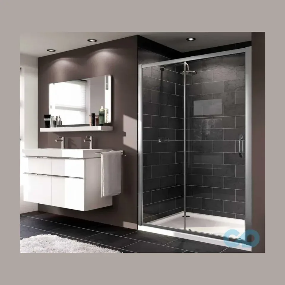 Tuš vrata Huppe X1 hrom 100x200 cm