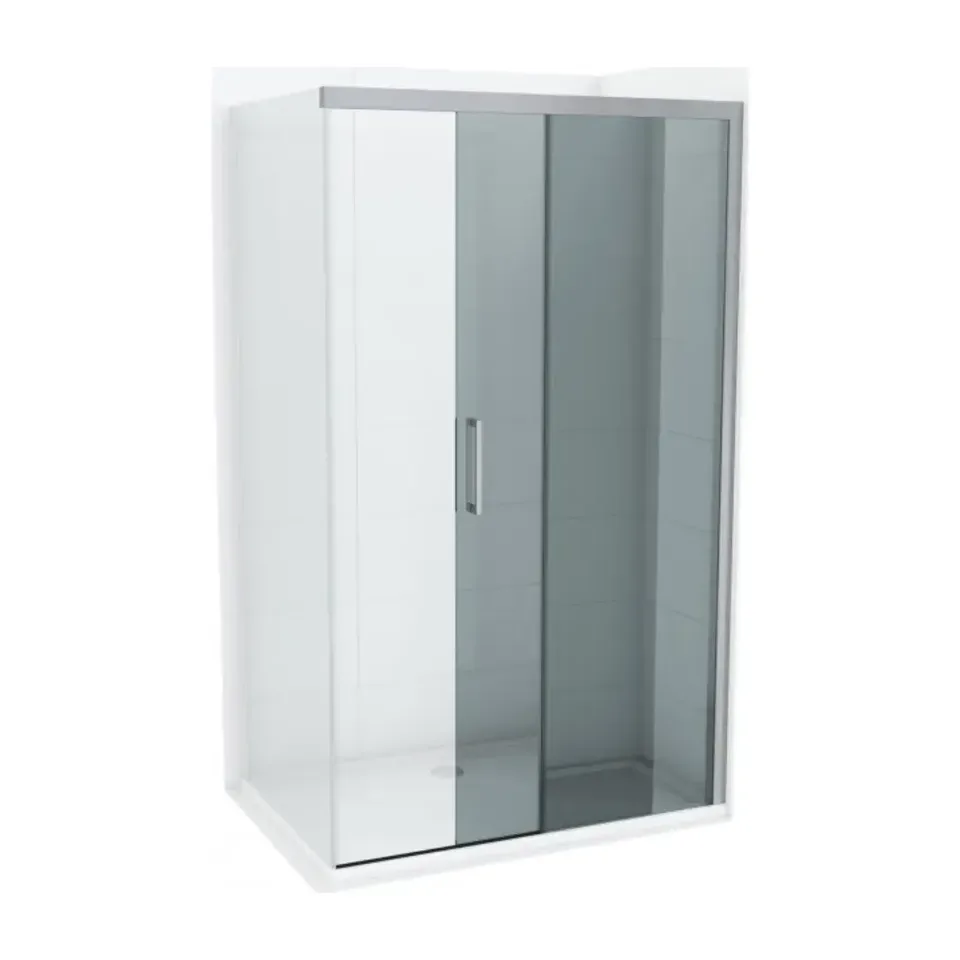 Tuš vrata Minotti Copen Alpha hrom 120x200 cm, 8 mm