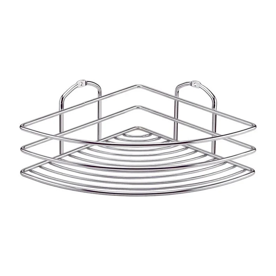 Ugaona polica Tekno-tel hrom 21x21 cm BK-021