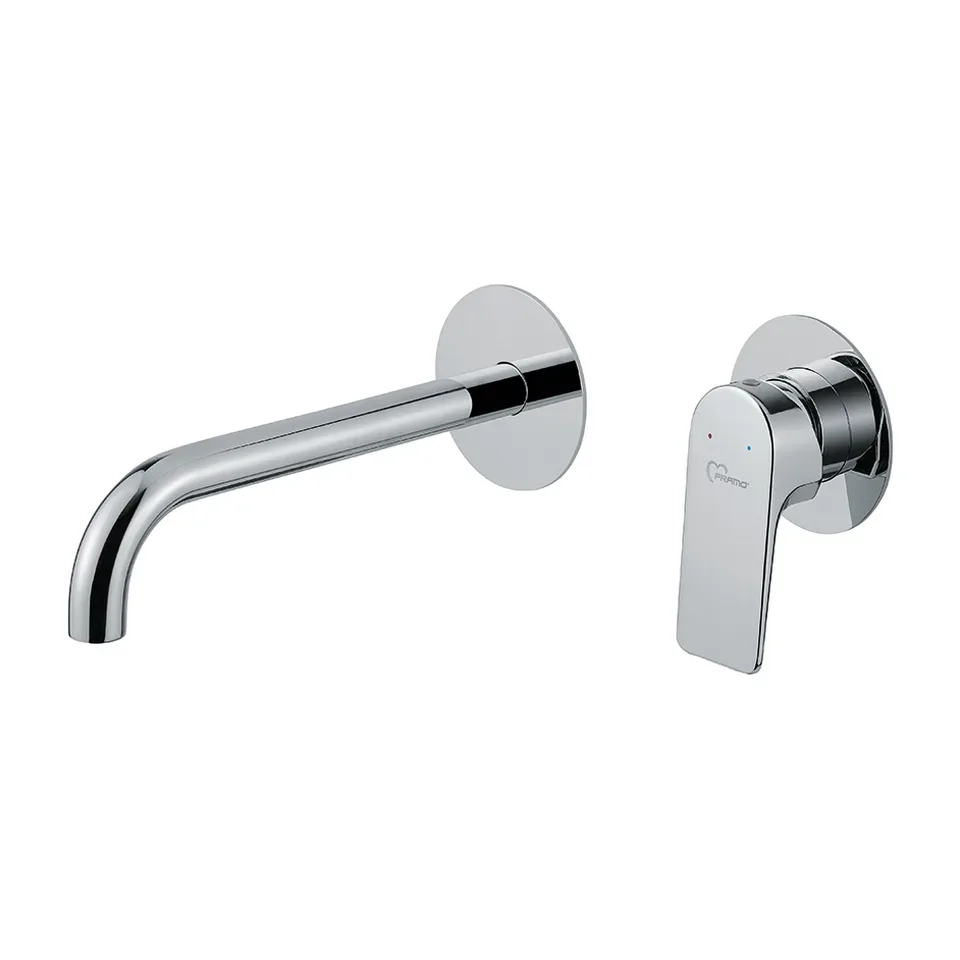 Ugradna baterija za lavabo Framo E500 hrom 2 maske, izliv 220 mm