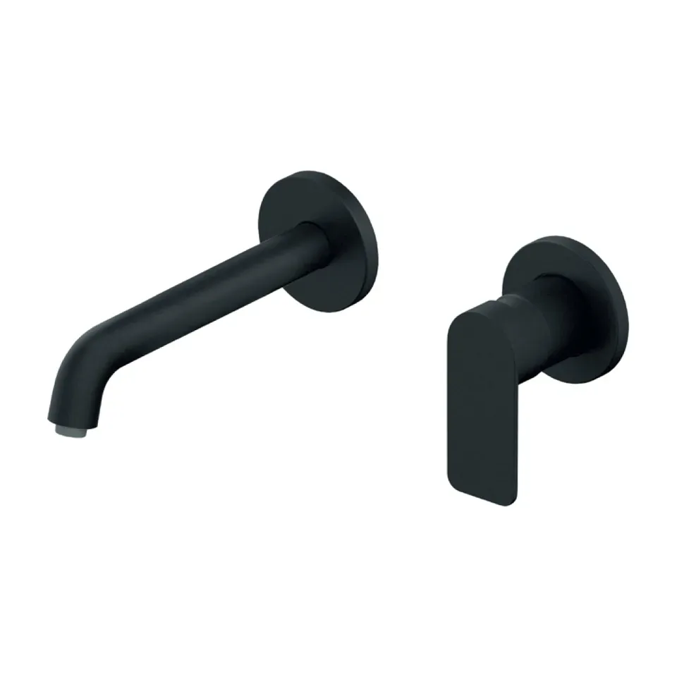 Ugradna baterija za lavabo Rosan S2 Black crna mat