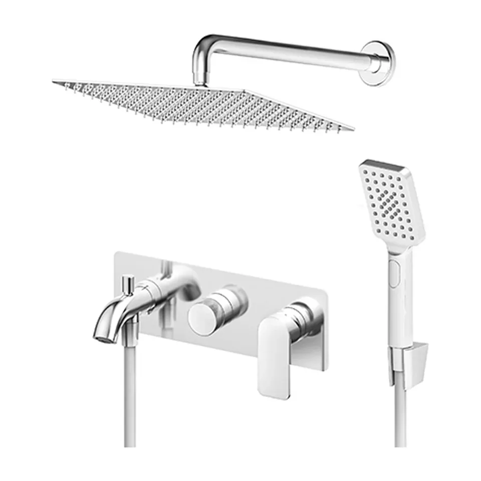 Ugradna baterija za tuš Rosan S/2 hrom