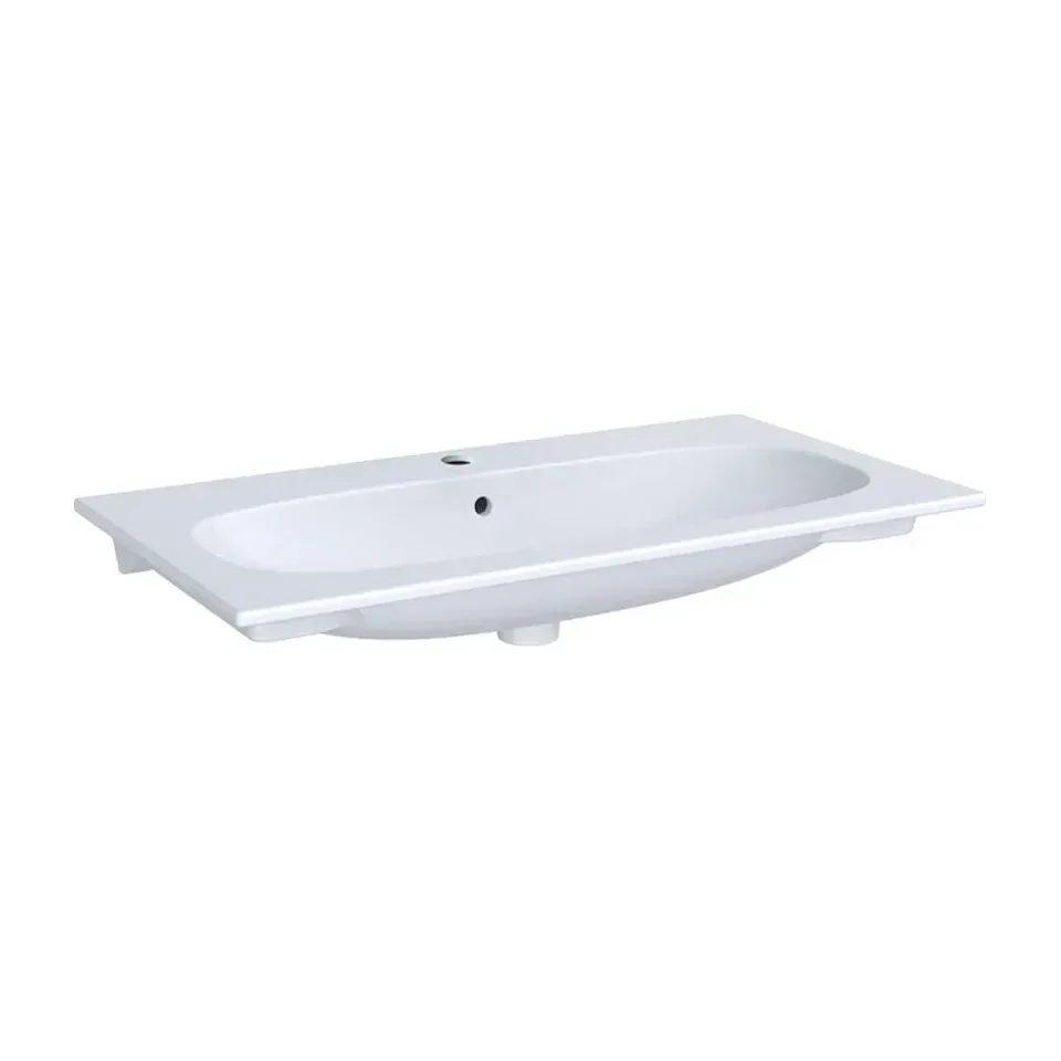 Ugradni lavabo Geberit Acanto bela sjaj 90x48 cm