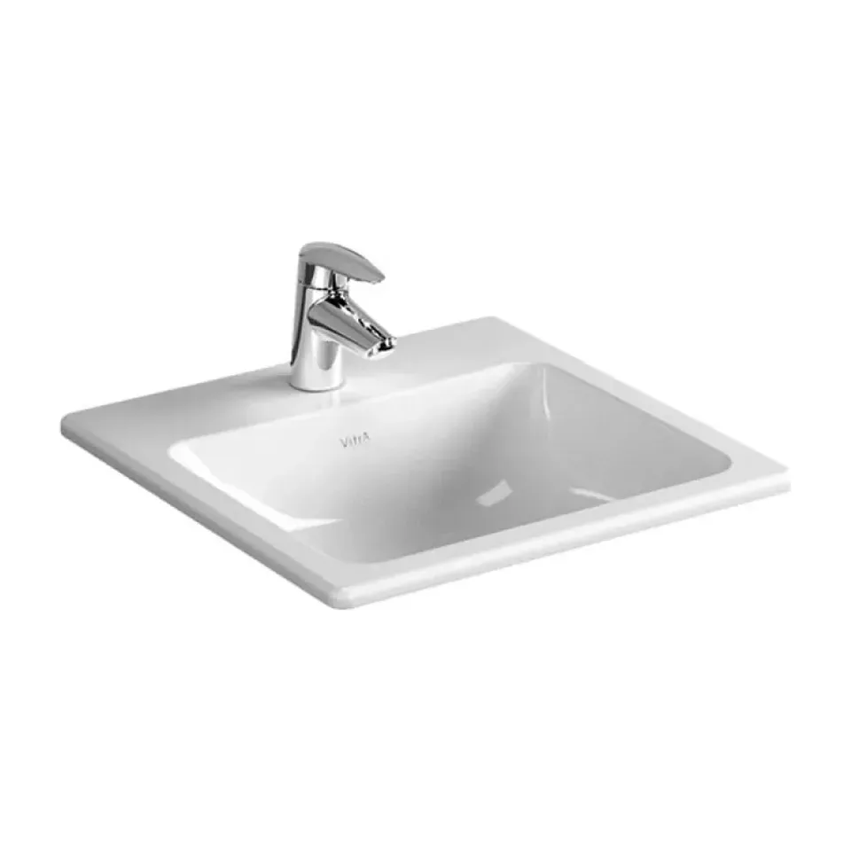 Ugradni lavabo VitrA S20 bela sjaj 55x45