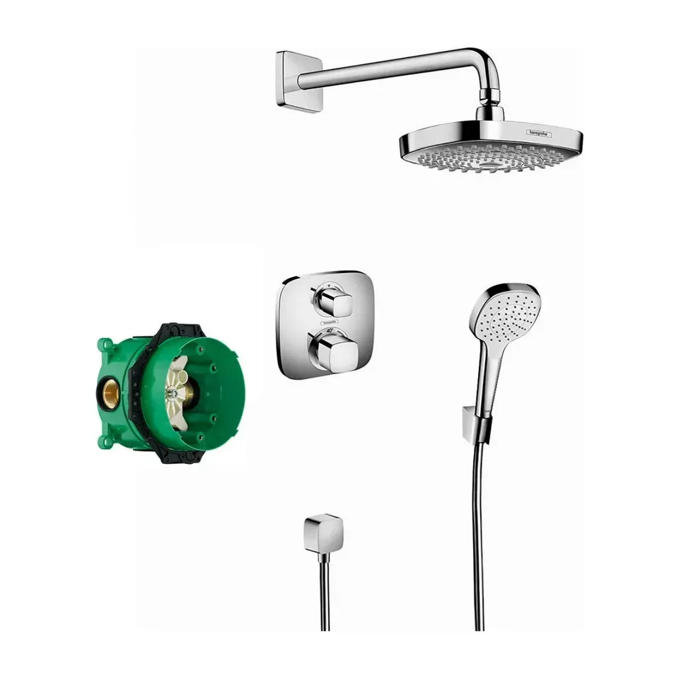 Ugradni tuš set Hansgrohe Croma Select E hrom termostatski