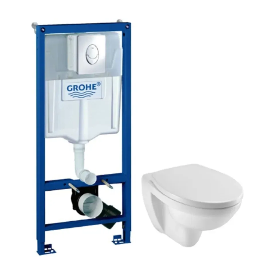 Ugradni vodokotlić set Grohe Rapid SL hrom 3 u 1