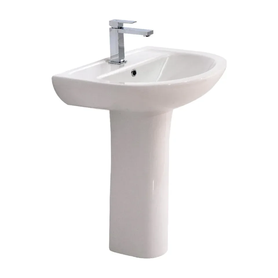 Umivaonik Alvit Safran bela 600x500 mm
