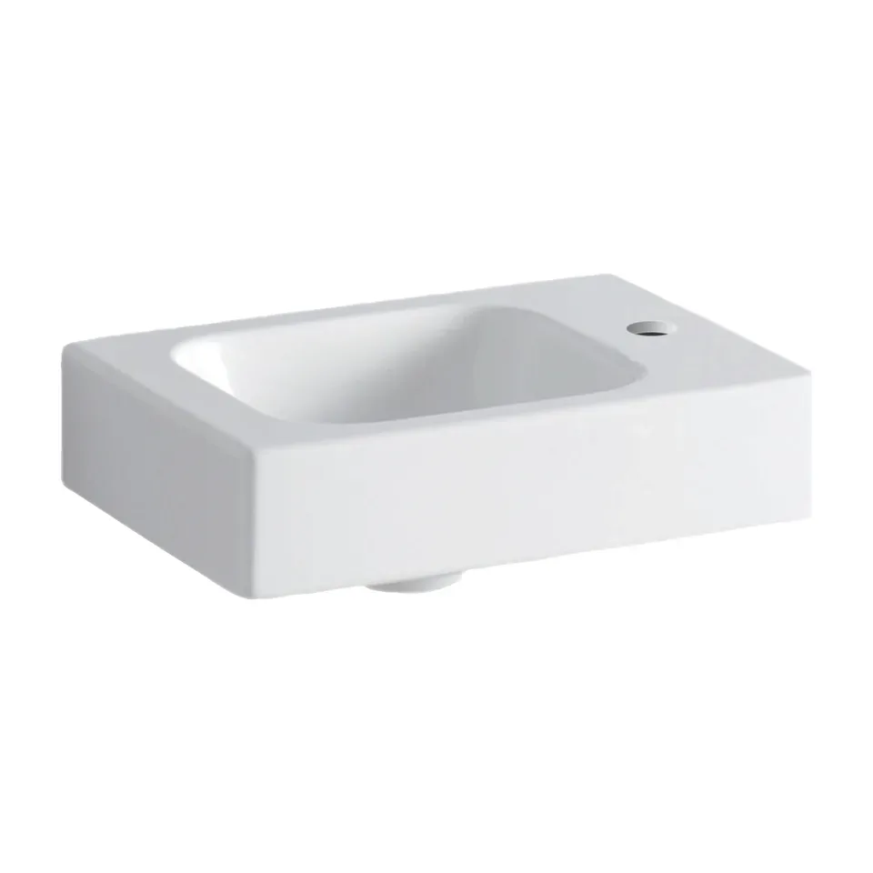 Umivaonik Geberit iCon bela 38x28 cm, slavina desno