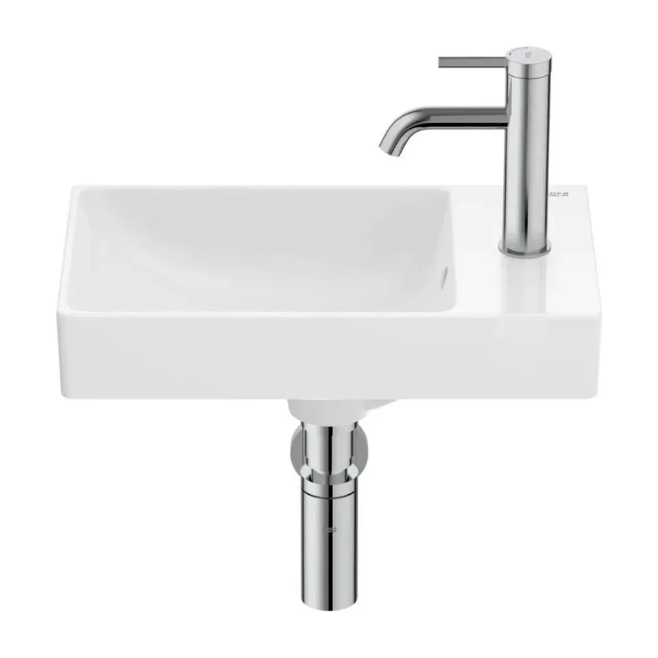 Umivaonik Roca Ona bela 45x26 cm desni