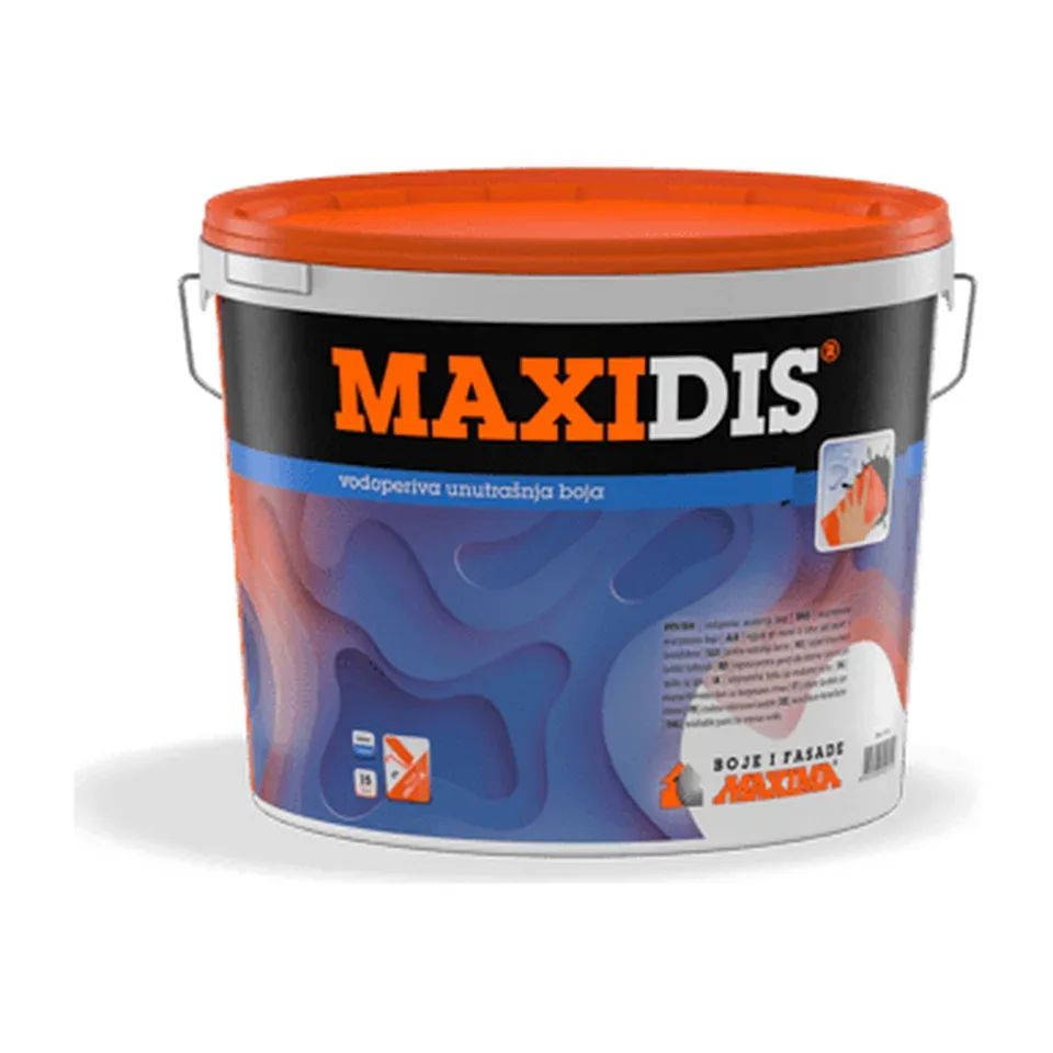 Unutrašnja zidna boja Maxima Maxidis bela, 0,65 l