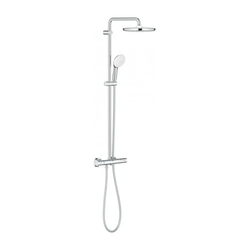 Usponski tuš sa baterijom Grohe Tempesta System 250 hrom termostatska