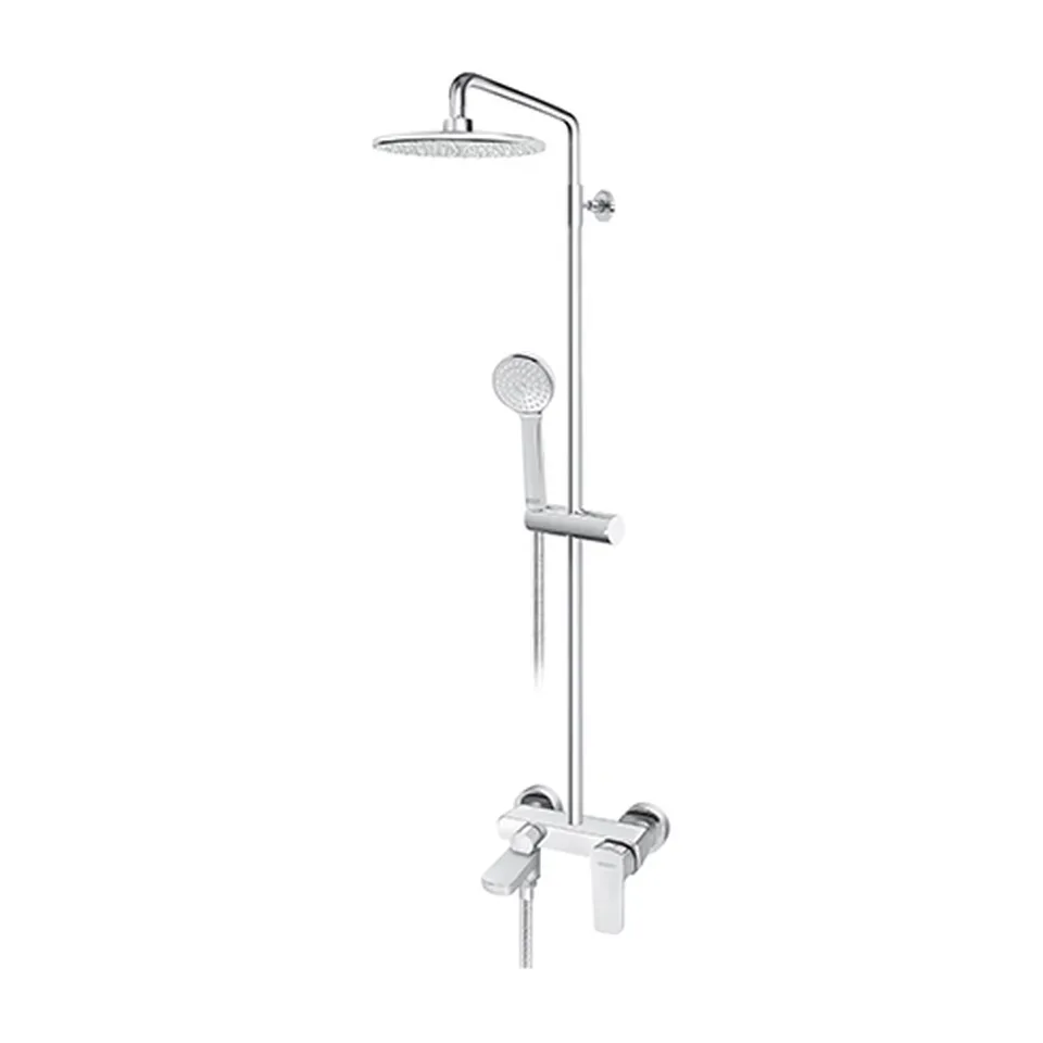 Usponski tuš sa baterijom Rosan Stolz hrom sa izlivom, fi 220 mm