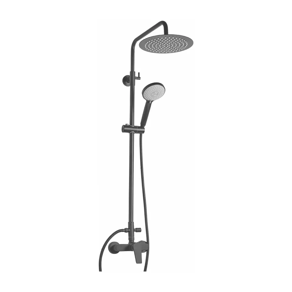 Usponski tuš set Framo C200 crni mat