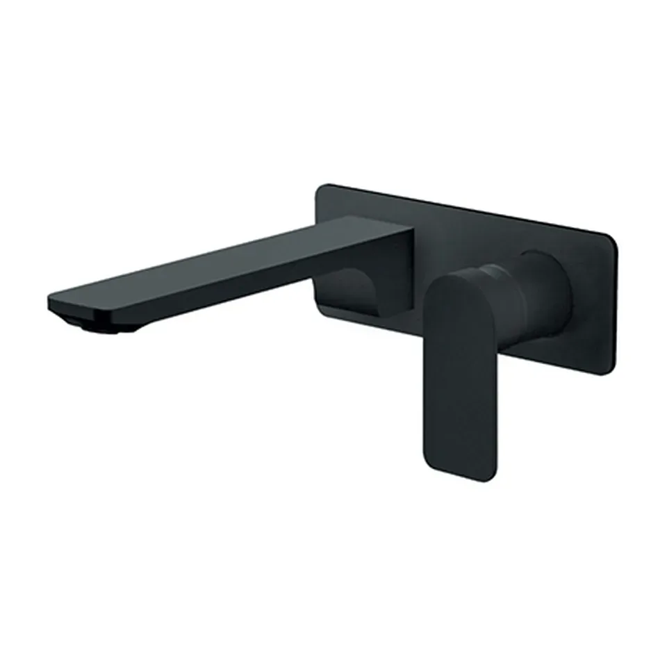 Uzidna baterija za lavabo Rosan S2 Black crna