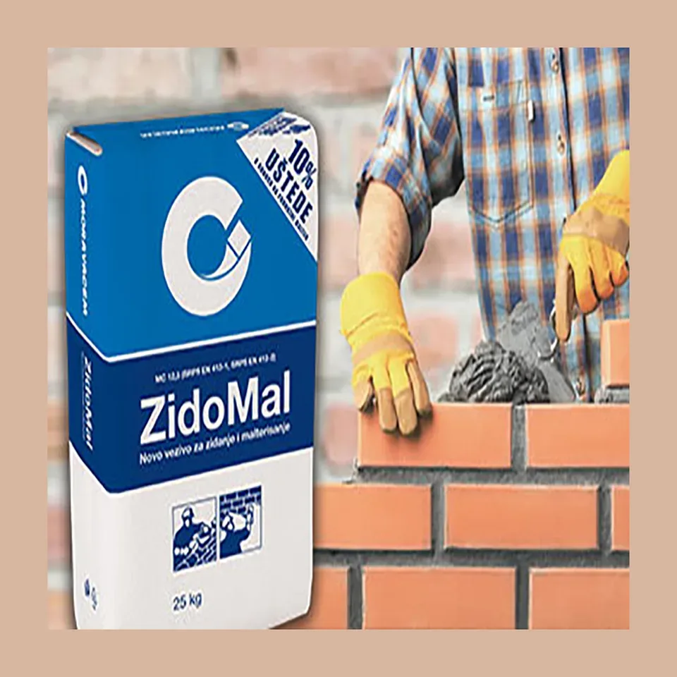 Vezivo za malter Zidomal, 25 kg