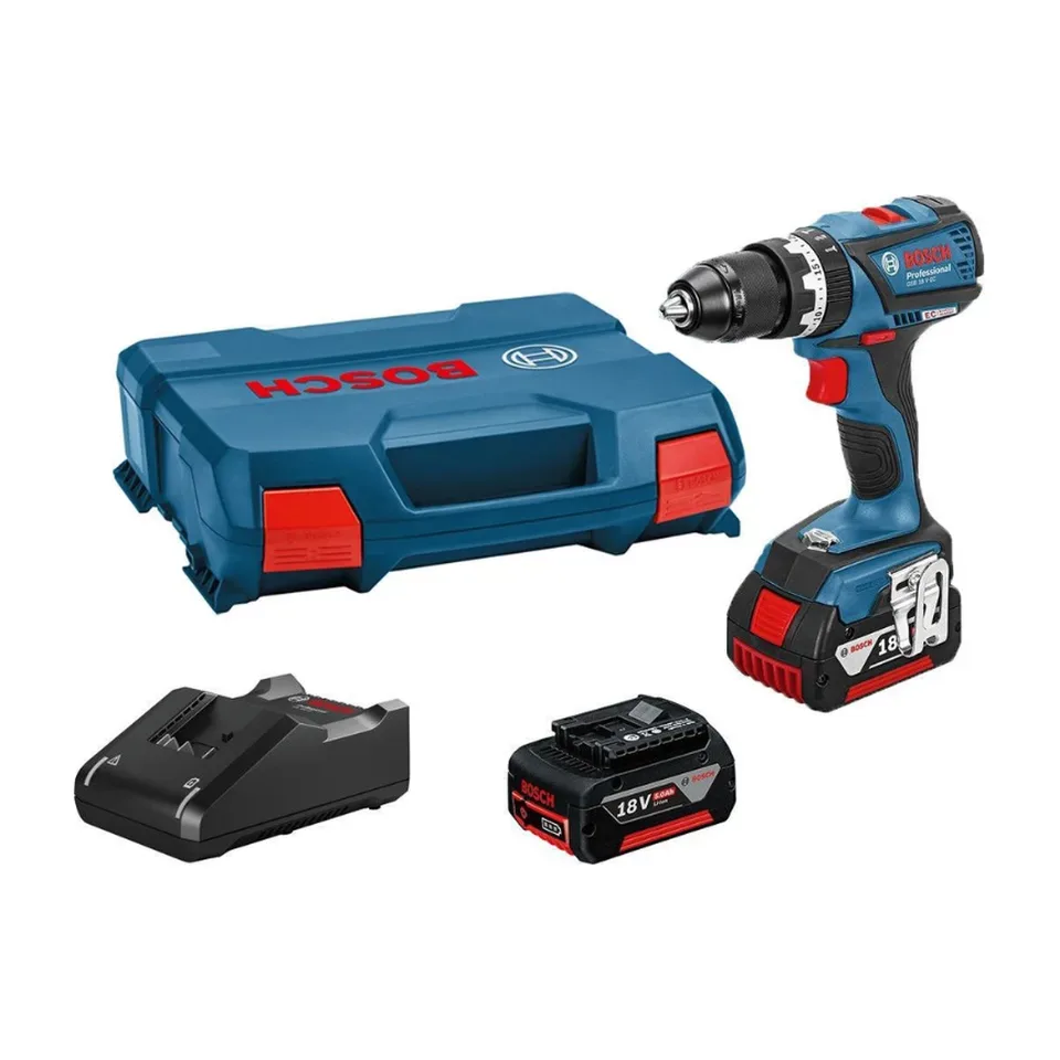 Vibraciona bušilica Bosch GSB 18V-EC 18 V, 2x5.0 Ah