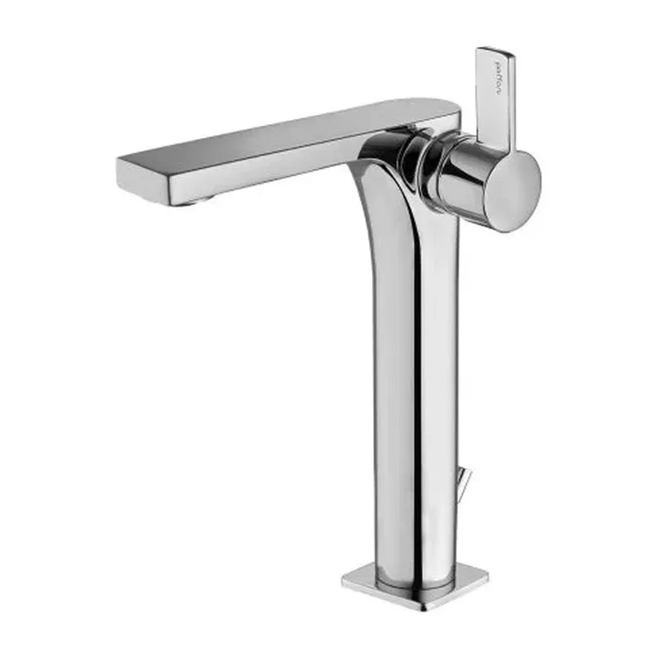 Visoka baterija za lavabo Paffoni Rock hrom