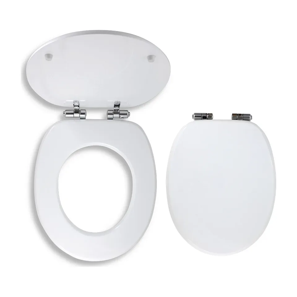 Wc daska Ferro bela soft close, 440 x 375 mm