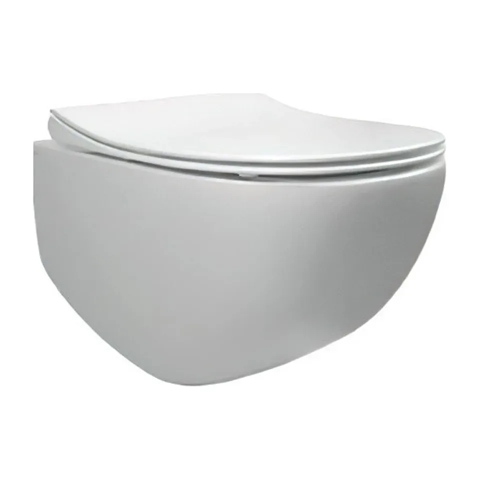 Wc šolja sa daskom Peštan Fluenta bela rimless konzolna sa soft-close daskom