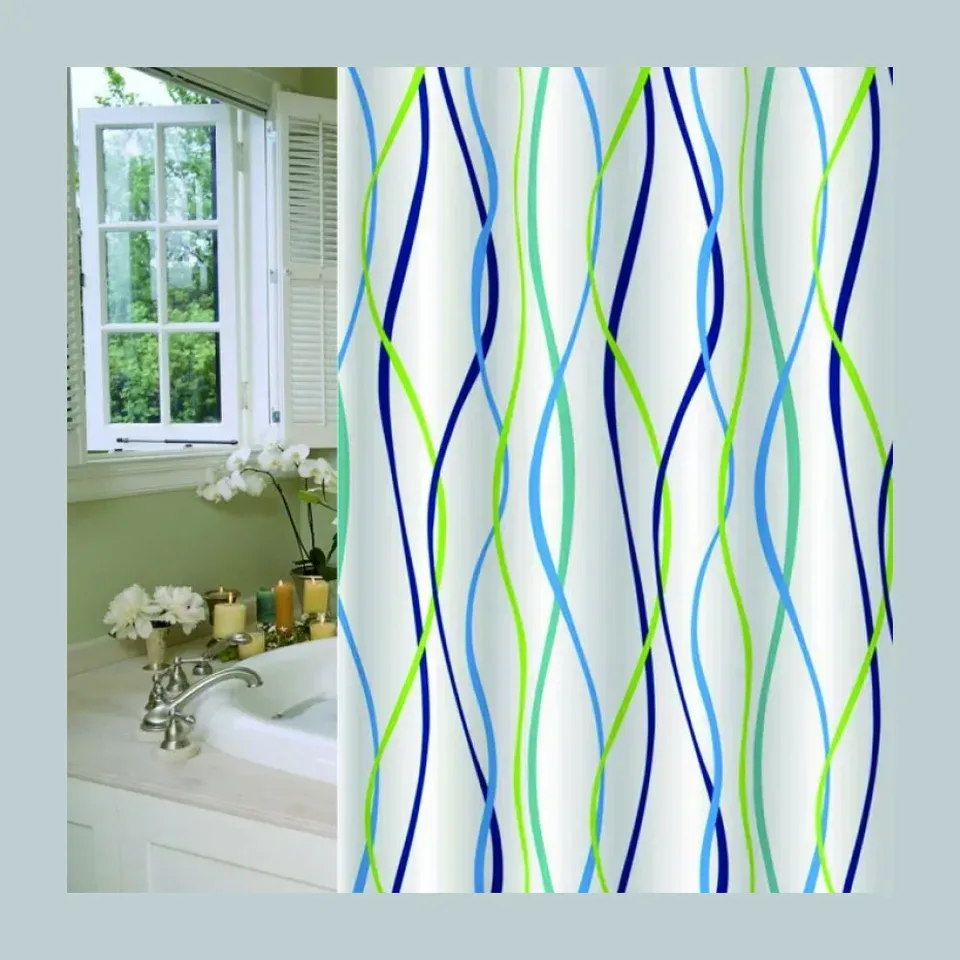 Zavesa za kupatilo Minotti šarena 180x200 cm MZ008