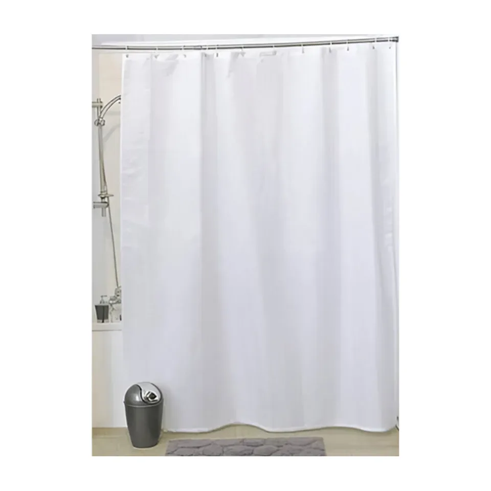 Zavesa za tuš Tendance bela 180x200 PEVA 1204100