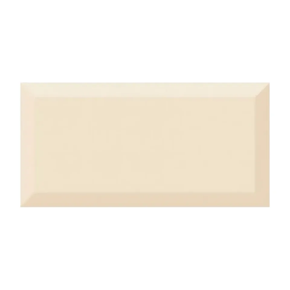 Zidna pločica Biselado krem 10x20 / sjaj, 1 m²