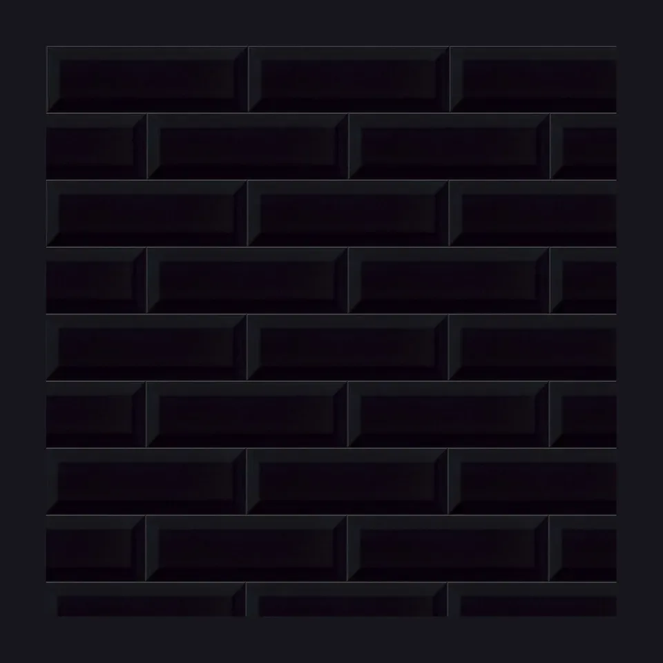 Zidna pločica Cersanit Metro Style crna 10x30, 0,45 m²