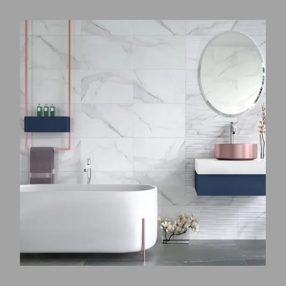 Zidna pločica Essential bela 33,3x55 sjaj, 1,84 m²