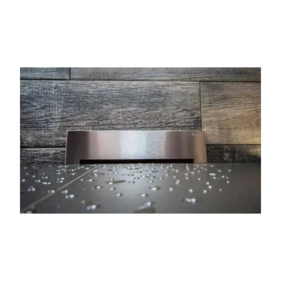 Zidna tuš kanalica Peštan Confluo Premium Wall hrom 31,1 cm