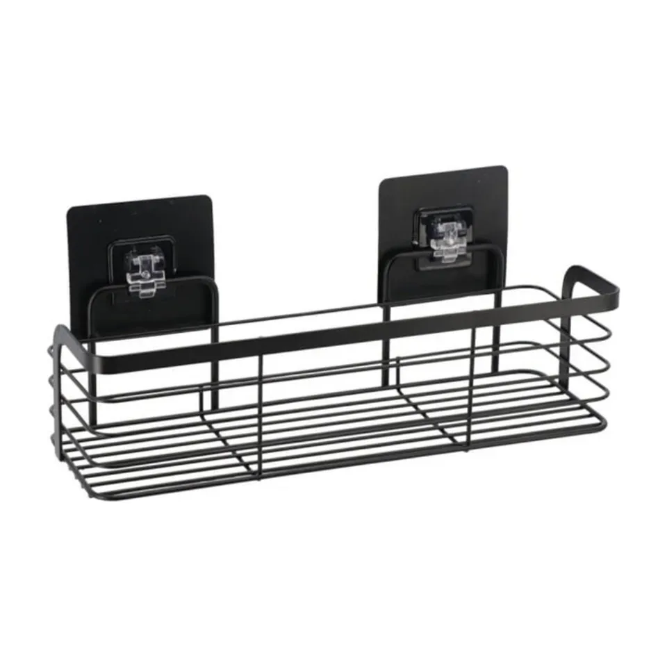 Zidna žičana polica Tendance crna 29.2x11x12.2 cm 91017108