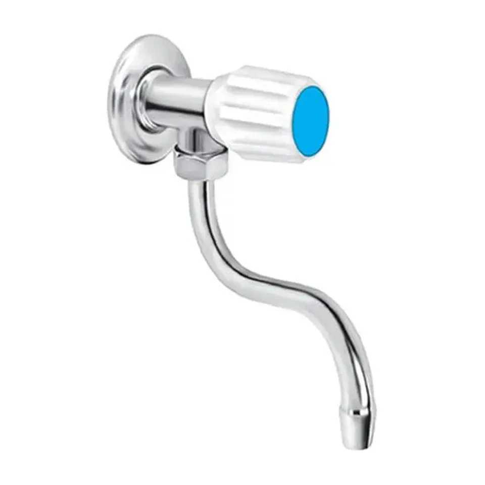 Zidni ventil Rosan Klasik Fumme hrom 3/8" donji izliv 75 mm