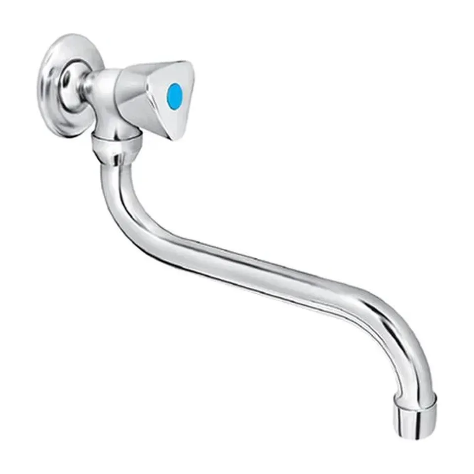 Zidni ventil Rosan Sanitary Klasik hrom donji izliv 200 mm